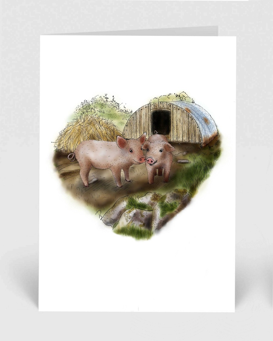 Gifts Wildly in Love Designs | Pig Card