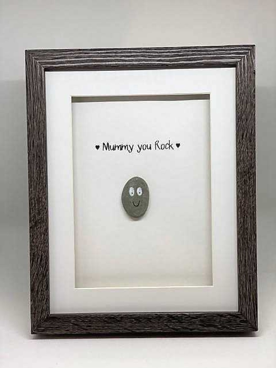 Gifts Pebble Art Design | Mummy You Rock- Medium