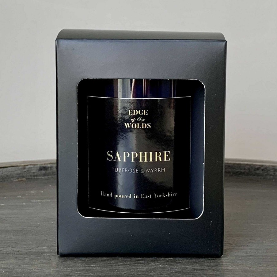 Gifts Edge of the Wolds | Edge Of The Wolds Sapphire Tuberose And Myrrh Scented Candle 160G