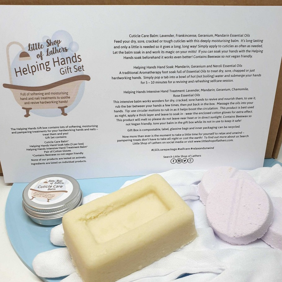 Bath & Body Little Shop of Lathers | Helping Hands Gift Set