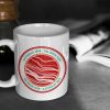 Gifts Originallyt Designs | Liverpool Fc - Inspired Psychedelic Birds Circle Design Mug